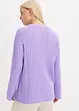 Maglione oversize a coste, bonprix