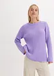 Maglione oversize a coste, bonprix