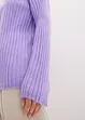 Maglione oversize a coste, bonprix