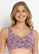 Reggiseno senza ferretto con cotone biologico morbido (pacco da 2), bonprix