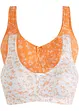 Reggiseno senza ferretto  con cotone biologico (pacco da 2), bonprix