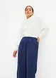 Pantaloni larghi glitterati, bonprix