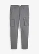 Pantaloni cargo regular fit con puro cotone, straight, bonprix