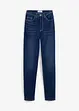 Jeans termici straight, a vita alta, bonprix