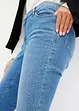 Jeans straight con strass, bonprix