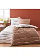 Biancheria da letto double face con onde, bonprix