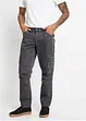 Pantaloni cargo in puro cotone relaxed fit, straight, bonprix