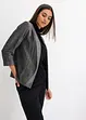 Blazer in jersey glitterato, bonprix