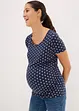Maglia prémaman (pacco da 2) in cotone biologico, bonprix