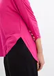 Maglia con maniche a 3/4 in misto viscosa elastan, bonprix