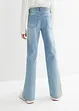 Jeans bootcut, vita media, bonprix