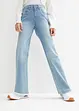 Jeans bootcut, vita media, bonprix