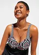 Tankini lungo con slip a vita alta (set 2 pezzi), bonprix