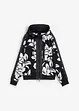 Felpa con zip e cotone, bonprix