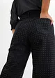 Pantaloni elasticizzati con strass, bonprix