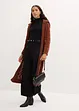Maxi cardigan in maglia a trecce, bonprix