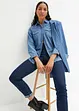 Jeggings skinny con cinta comoda, vita media, bonprix