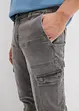 Jeans elasticizzati cargo regular fit, straight, bonprix