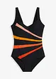 Costume intero con inserti e effetto modellante forte, bonprix