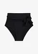 Slip a vita alta per bikini con effetto modellante forte, bonprix
