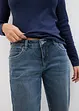 Jeans elasticizzati boyfriend, vita media, bonprix