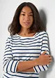 Maglia a maniche lunghe con puro cotone biologico, bonprix