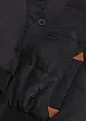 Giacca tecnica con pellicciotto sintetico al cappuccio in stile bomber, bonprix