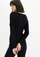 Maglione in filato fine con bordo a contrasto, bonprix