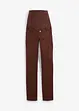 Pantaloni prémaman con cotone biologico, straight, bonprix