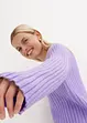 Maglione oversize a coste, bonprix