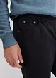 Pantaloni con elastico in vita in puro cotone regular fit, straight (pacco da 2), bonprix