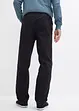 Pantaloni con elastico in vita in puro cotone regular fit, straight (pacco da 2), bonprix