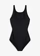 Costume intero  modellante a compressione media con mesh trasparente, bonprix
