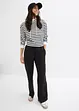 Pantaloni in jersey di interlock pesante, bonprix