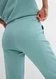 Pantaloni da jogging alla caviglia con risvolto, bonprix