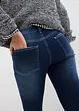 Jeans skinny elasticizzati a vita alta, bonprix