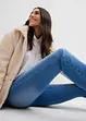 Jeans skinny elasticizzati a vita alta, bonprix