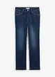 Jeans elasticizzati straight, a vita media, bonprix