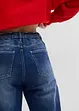 Mom jeans con cinta comoda a vita alta, bonprix