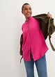 Camicia lunga in mussola di cotone, bonprix