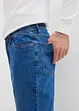 Jeans elasticizzati classic fit con cinta elasticizzata ai lati, straight, bonprix