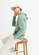 Felpa con cappuccio in puro cotone, bonprix