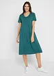 Abito midi di jersey in cotone, bonprix