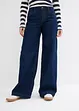 Jeans wide leg extra lunghi, vita media, bonprix