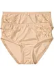 Slip alto con pizzo delicato (pacco da 2), bonprix