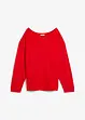 Maglione oversize con maniche a pipistrello, bonprix