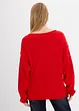 Maglione oversize con maniche a pipistrello, bonprix