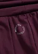 Pantaloni sportivi larghi con fascia in vita risvoltabile, bonprix