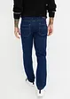 Jeans regular fit in denim robusto, straight, bonprix