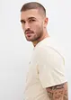 Maglia serafino in puro cotone biologico (pacco da 3), bonprix